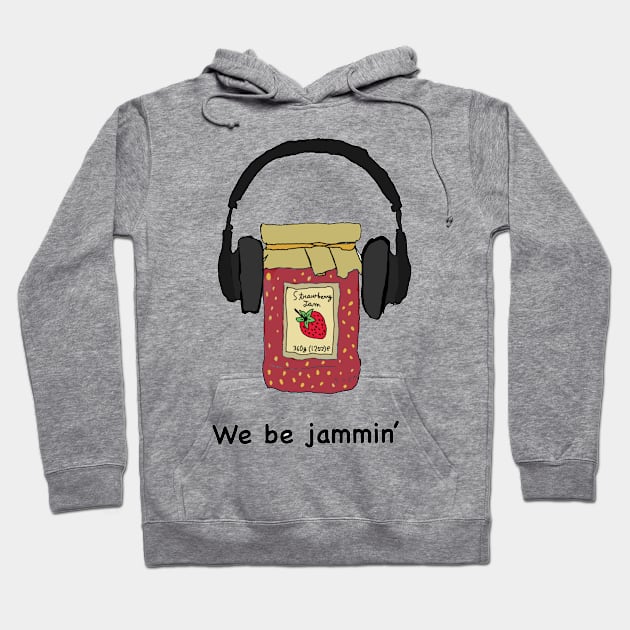 Jam-min’ jar Hoodie by Spontaneous Koala